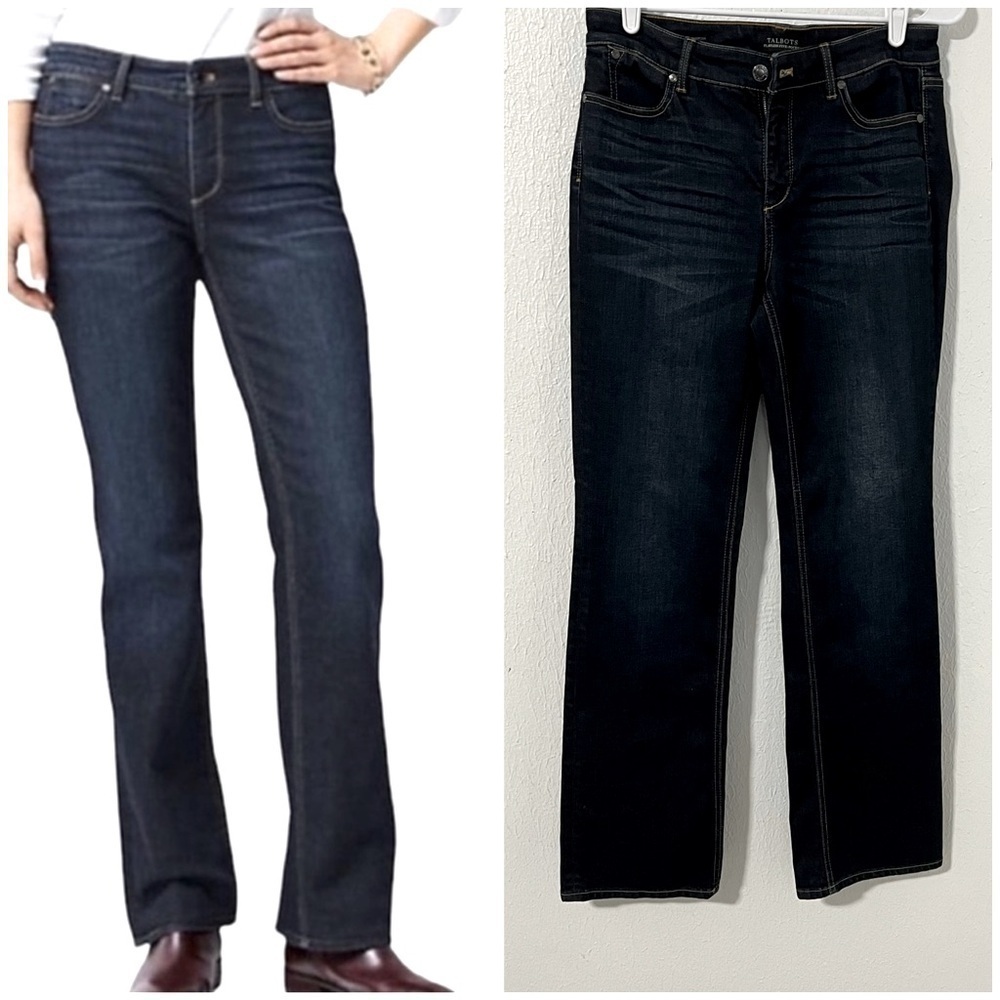 Talbots Women’s Flawless Five Pocket Bootcut Jeans Size 8 Business Casual, EUC